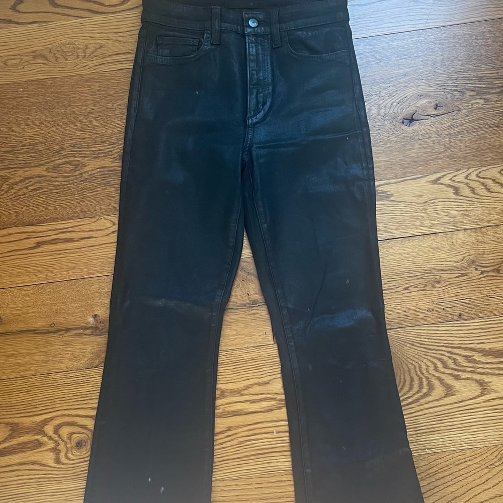 Joes Jeans Callie black coated cropped